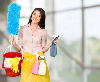 Detailed kitchen cleaning during a move in clean in Hammersmith